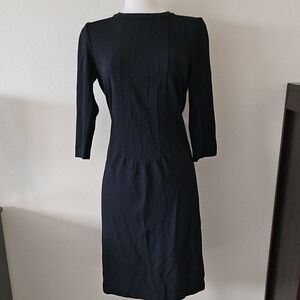 Talbots Classic Black Long Sleeve Dress